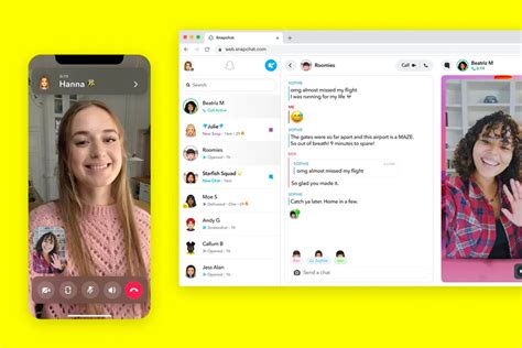 live snapchat video|How to Snapchat call and chat using Snap's desktop .